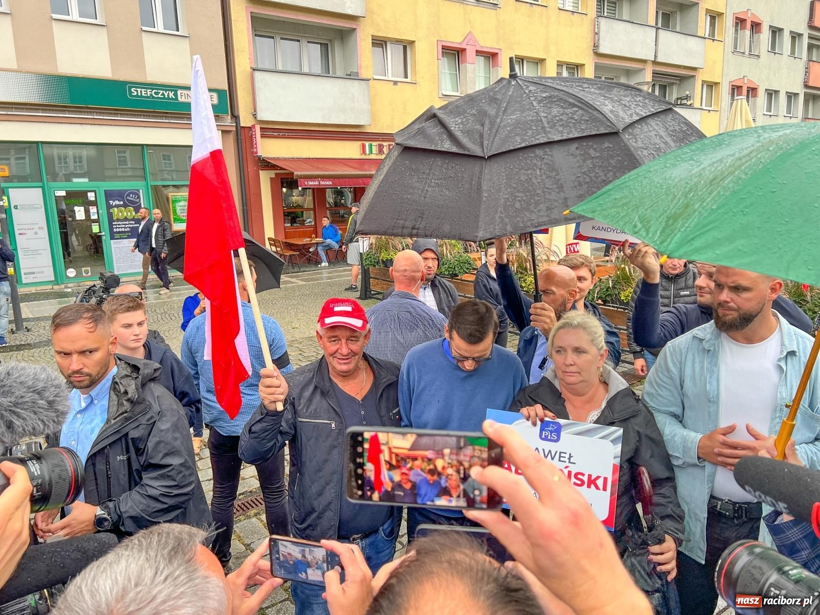 Zdjęcie w galerii na portalu naszraciborz.pl: Premier Morawiecki w Raciborzu: uratowaliśmy Rafako, zachodnią obwodnicę wpiszemy na listę priorytetów wiadomości z regionu