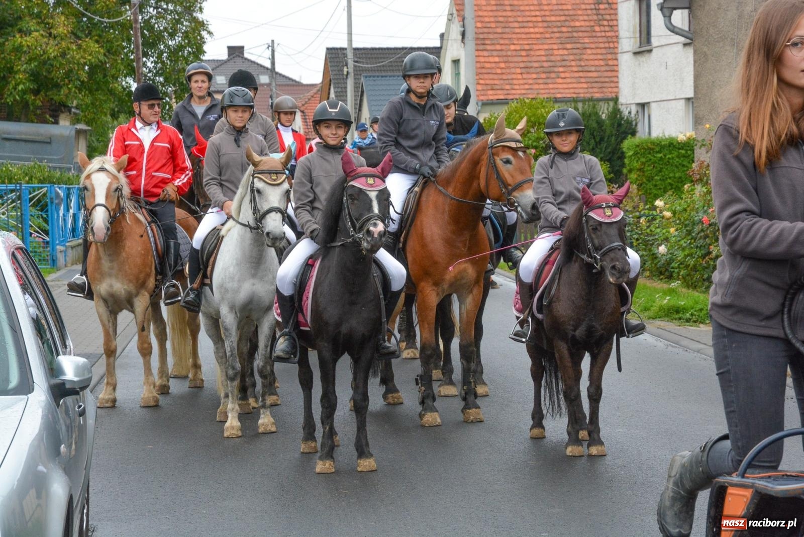 Zdjęcie w galerii na portalu naszraciborz.pl: Deszcz niestraszny miłośnikom koni. Hubertus w Żerdzinach [FOTO i WIDEO] wiadomości z regionu