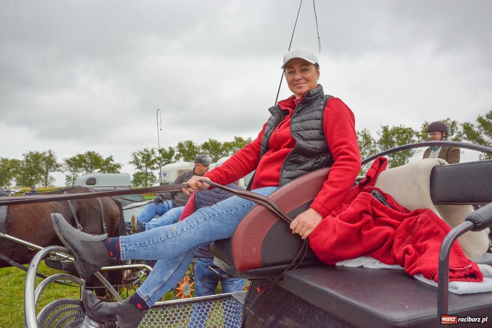 Zdjęcie w galerii na portalu naszraciborz.pl: Deszcz niestraszny miłośnikom koni. Hubertus w Żerdzinach [FOTO i WIDEO] wiadomości z regionu