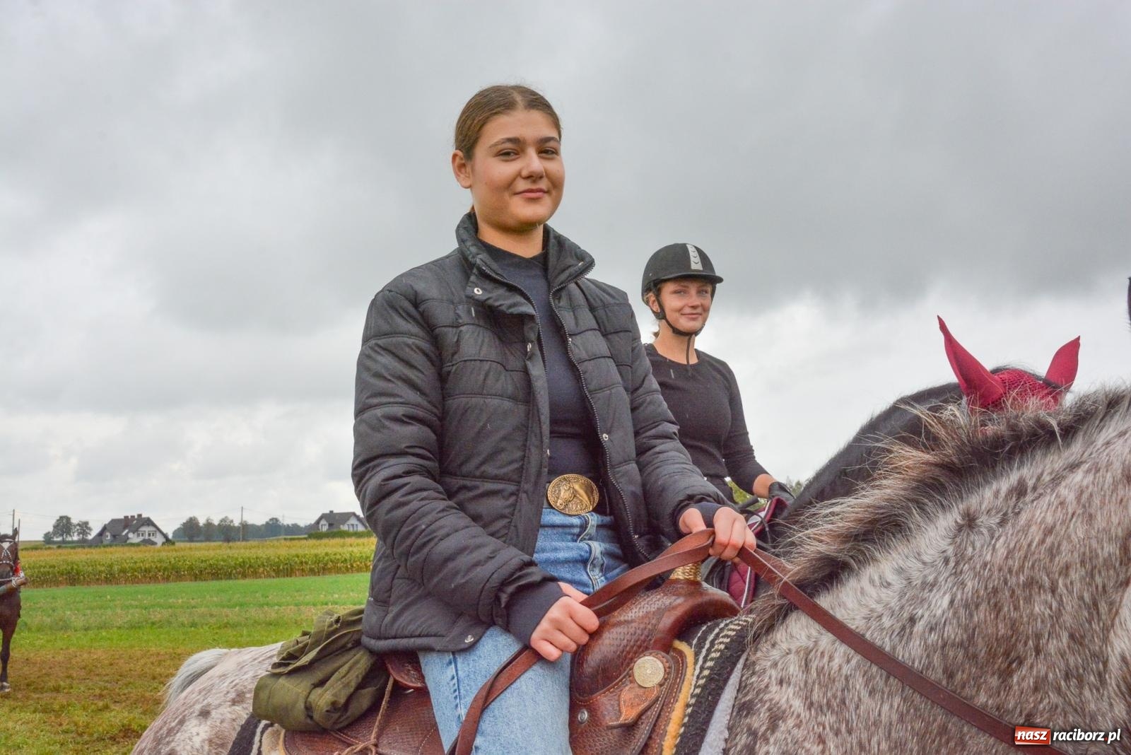 Zdjęcie w galerii na portalu naszraciborz.pl: Deszcz niestraszny miłośnikom koni. Hubertus w Żerdzinach [FOTO i WIDEO] wiadomości z regionu