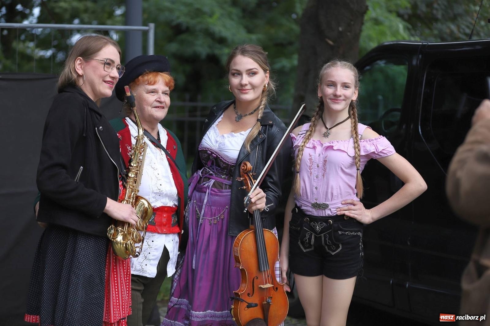 Zdjęcie w galerii na portalu naszraciborz.pl: Na raciborskim zamku odbył się Festiwal Kultury Niemieckiej wiadomości z regionu