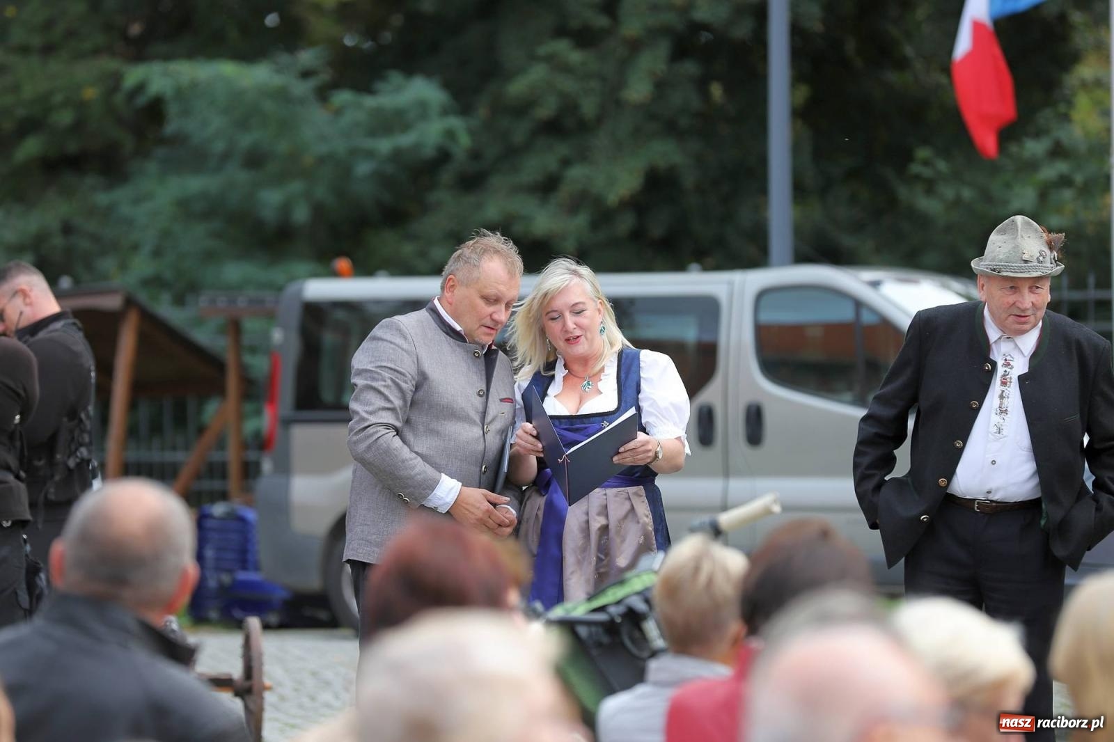 Zdjęcie w galerii na portalu naszraciborz.pl: Na raciborskim zamku odbył się Festiwal Kultury Niemieckiej wiadomości z regionu