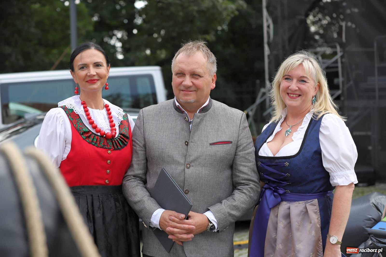 Zdjęcie w galerii na portalu naszraciborz.pl: Na raciborskim zamku odbył się Festiwal Kultury Niemieckiej wiadomości z regionu