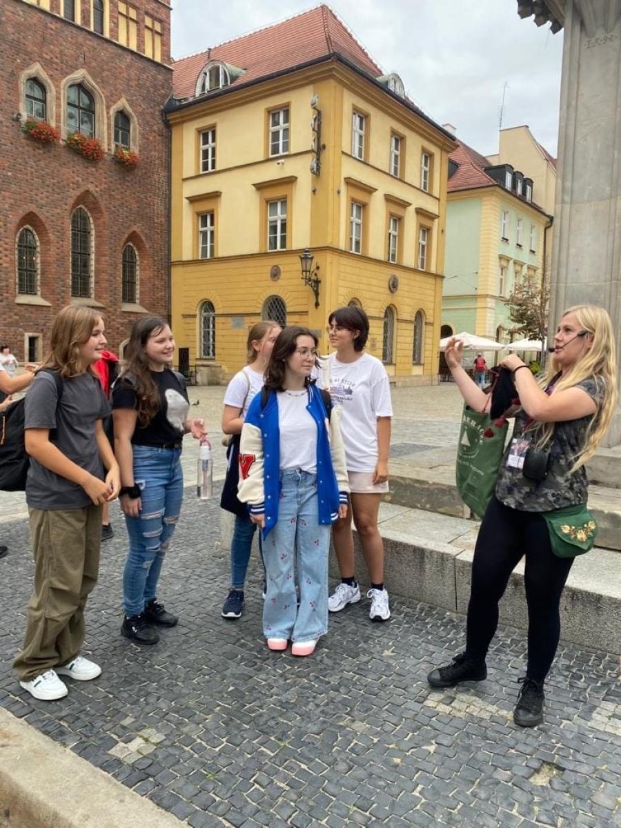 Zdjęcie w galerii na portalu naszraciborz.pl: Uczniowie ZSP3 odkryli tajemnice Wrocławia wiadomości z regionu