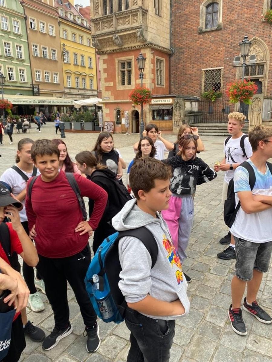 Zdjęcie w galerii na portalu naszraciborz.pl: Uczniowie ZSP3 odkryli tajemnice Wrocławia wiadomości z regionu