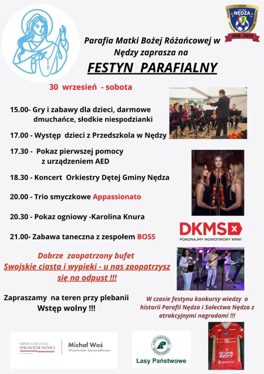 Zdjęcie w galerii na portalu naszraciborz.pl: Nędza zaprasza na I Festyn Parafialny na podwójne urodziny wiadomości z regionu