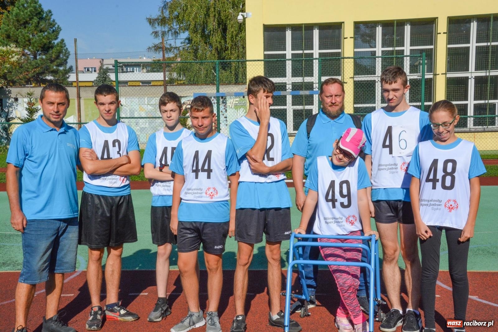 Zdjęcie w galerii na portalu naszraciborz.pl: XXI Śląski Mityng Lekkoatletyczny Olimpiad Specjalnych Racibórz 2023 [FOTO i WIDEO] wiadomości z regionu