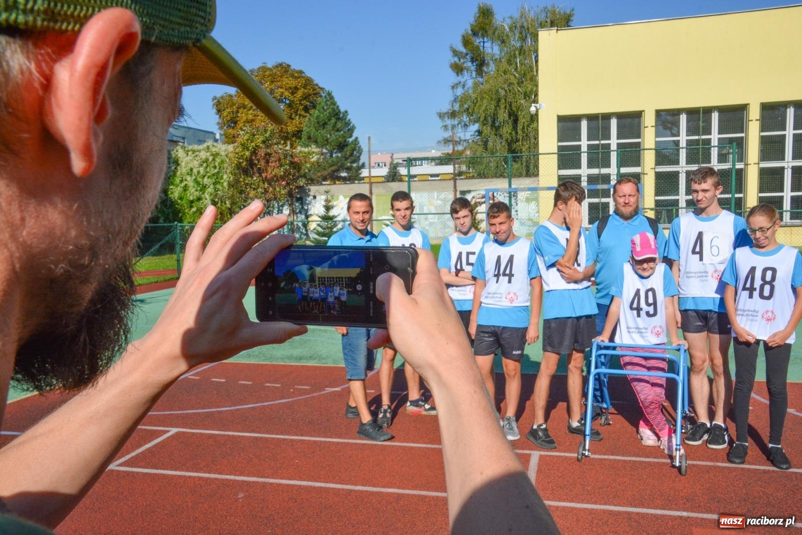 Zdjęcie w galerii na portalu naszraciborz.pl: XXI Śląski Mityng Lekkoatletyczny Olimpiad Specjalnych Racibórz 2023 [FOTO i WIDEO] wiadomości z regionu