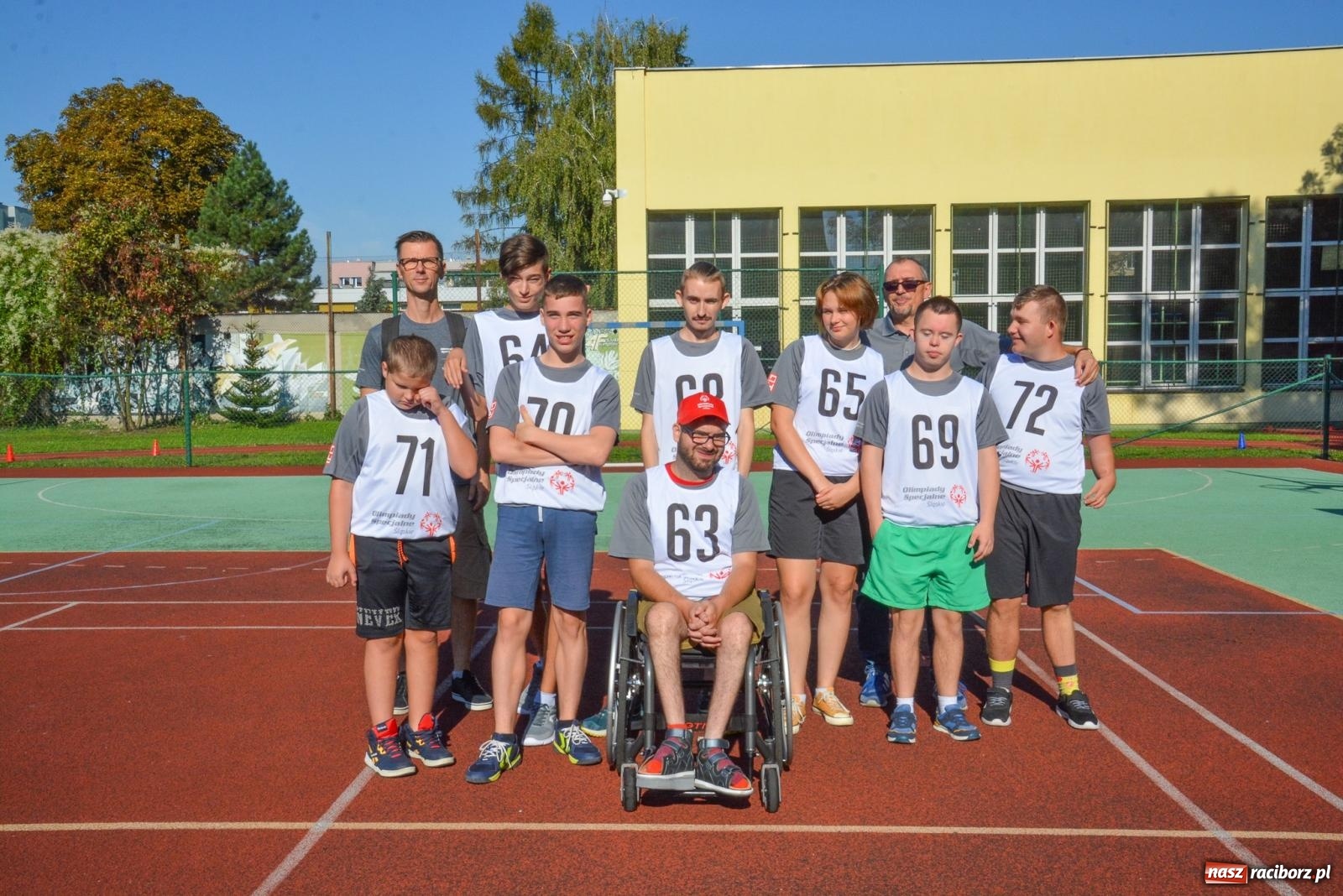Zdjęcie w galerii na portalu naszraciborz.pl: XXI Śląski Mityng Lekkoatletyczny Olimpiad Specjalnych Racibórz 2023 [FOTO i WIDEO] wiadomości z regionu