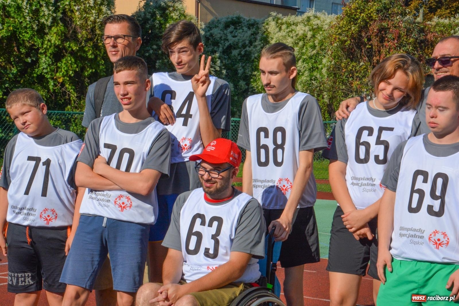 Zdjęcie w galerii na portalu naszraciborz.pl: XXI Śląski Mityng Lekkoatletyczny Olimpiad Specjalnych Racibórz 2023 [FOTO i WIDEO] wiadomości z regionu