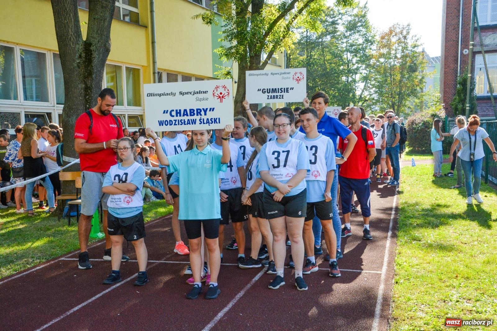 Zdjęcie w galerii na portalu naszraciborz.pl: XXI Śląski Mityng Lekkoatletyczny Olimpiad Specjalnych Racibórz 2023 [FOTO i WIDEO] wiadomości z regionu