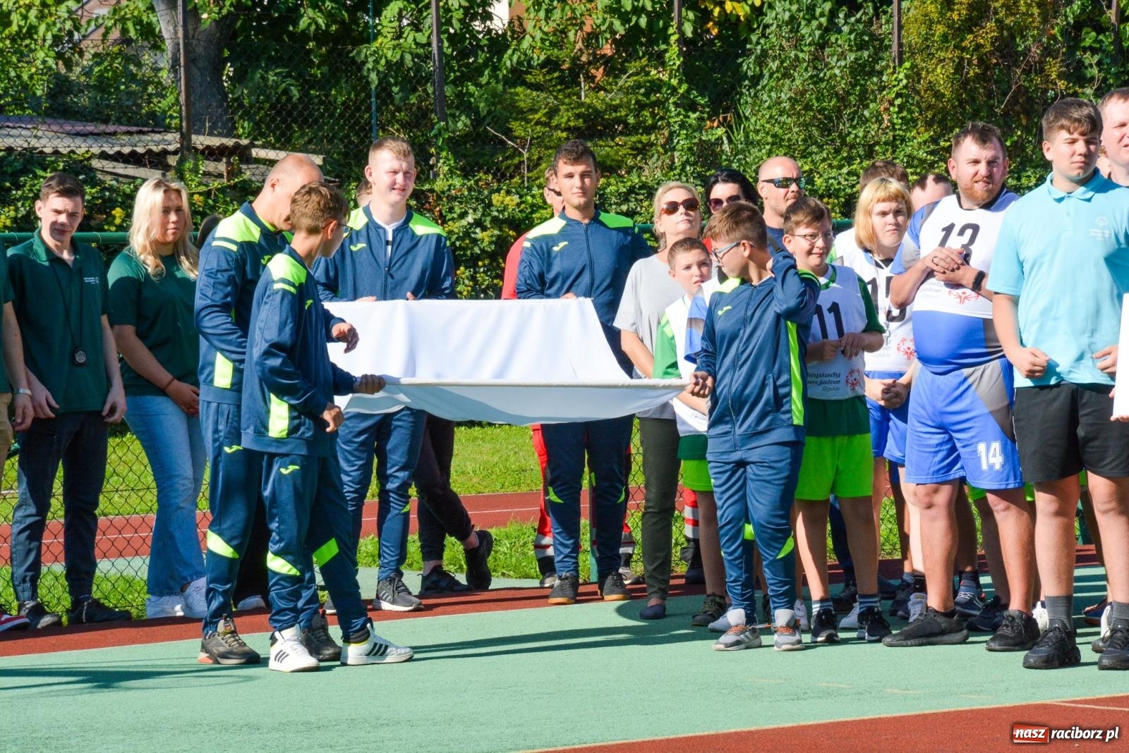 Zdjęcie w galerii na portalu naszraciborz.pl: XXI Śląski Mityng Lekkoatletyczny Olimpiad Specjalnych Racibórz 2023 [FOTO i WIDEO] wiadomości z regionu