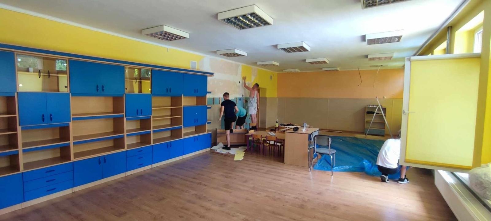 Zdjęcie w galerii na portalu naszraciborz.pl: Niezwykły remont Przedszkola nr 11 w Raciborzu wiadomości z regionu