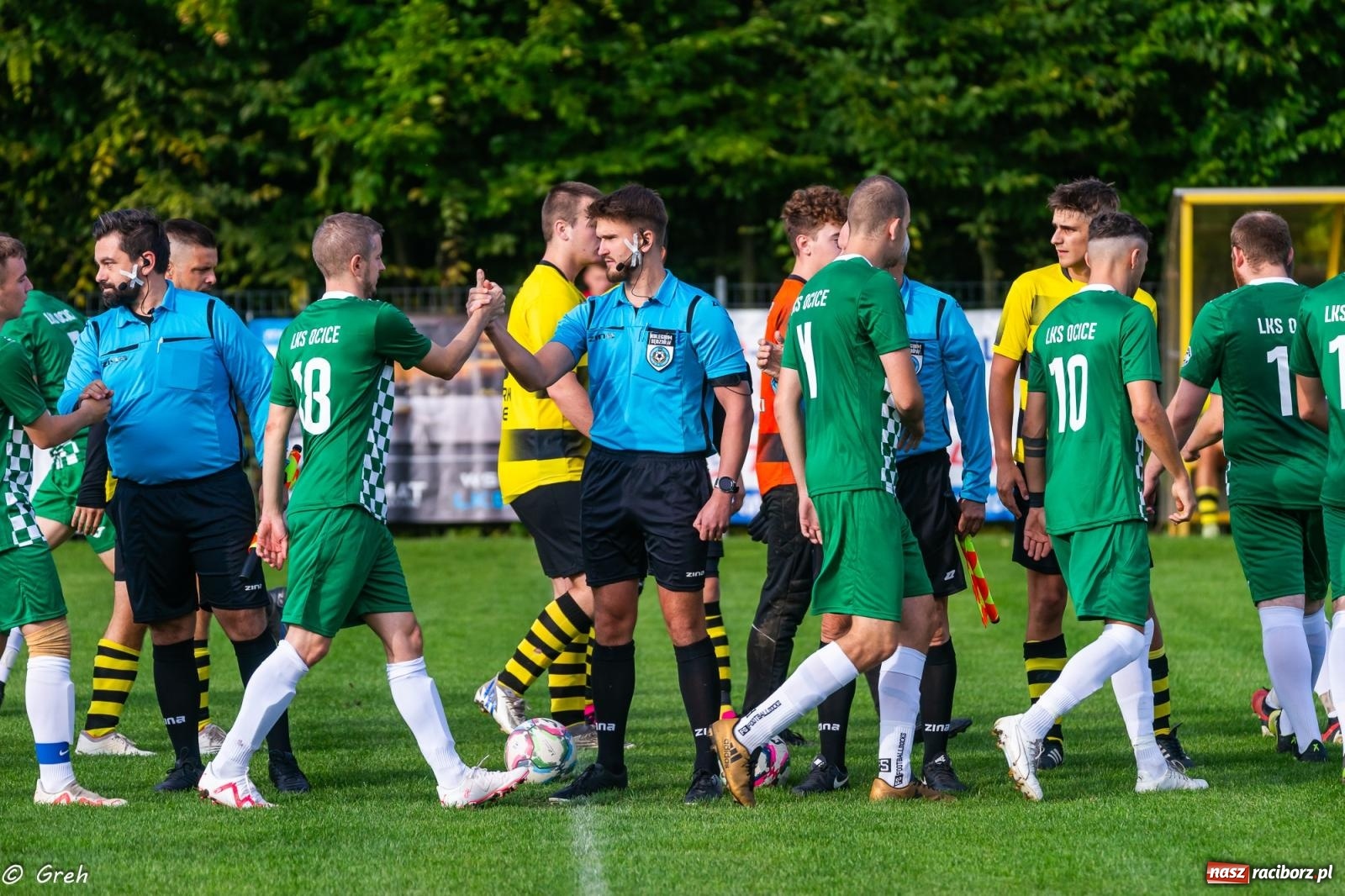 Zdjęcie w galerii na portalu naszraciborz.pl: Wyrównane spotkanie przy Tuwima. Ocice górą [FOTO] wiadomości z regionu