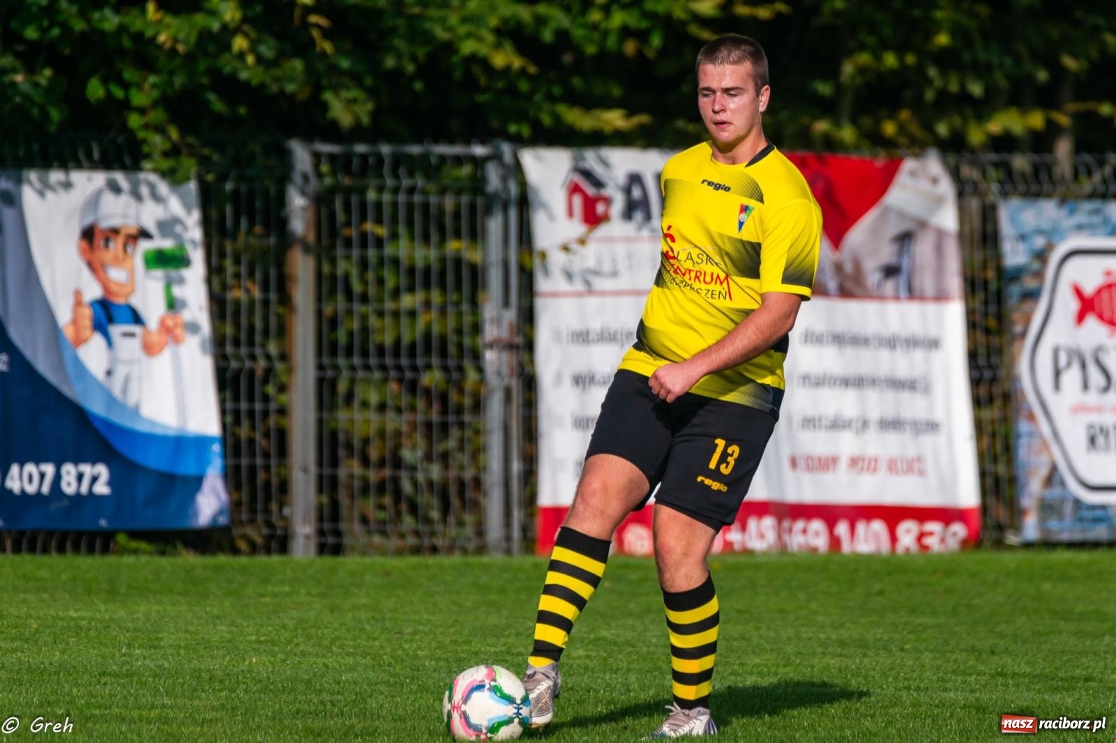 Zdjęcie w galerii na portalu naszraciborz.pl: Wyrównane spotkanie przy Tuwima. Ocice górą [FOTO] wiadomości z regionu