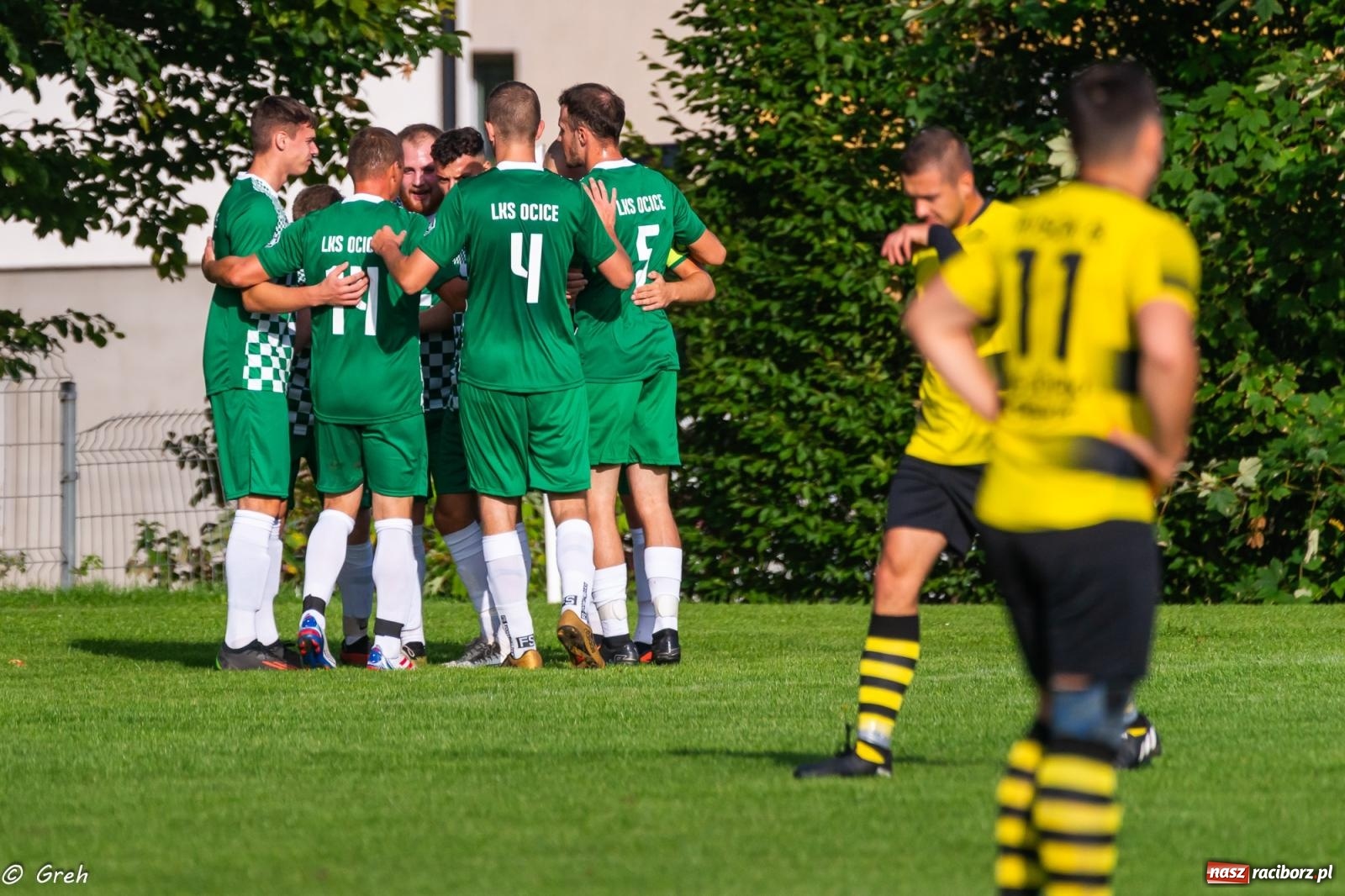 Zdjęcie w galerii na portalu naszraciborz.pl: Wyrównane spotkanie przy Tuwima. Ocice górą [FOTO] wiadomości z regionu