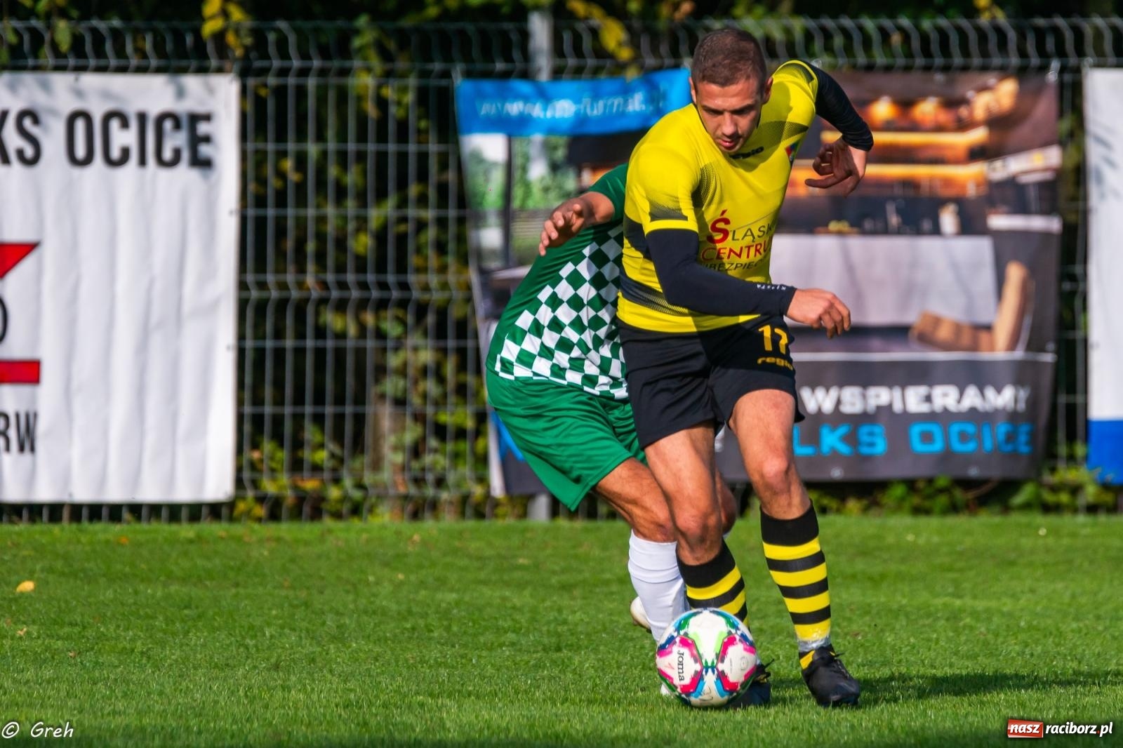Zdjęcie w galerii na portalu naszraciborz.pl: Wyrównane spotkanie przy Tuwima. Ocice górą [FOTO] wiadomości z regionu