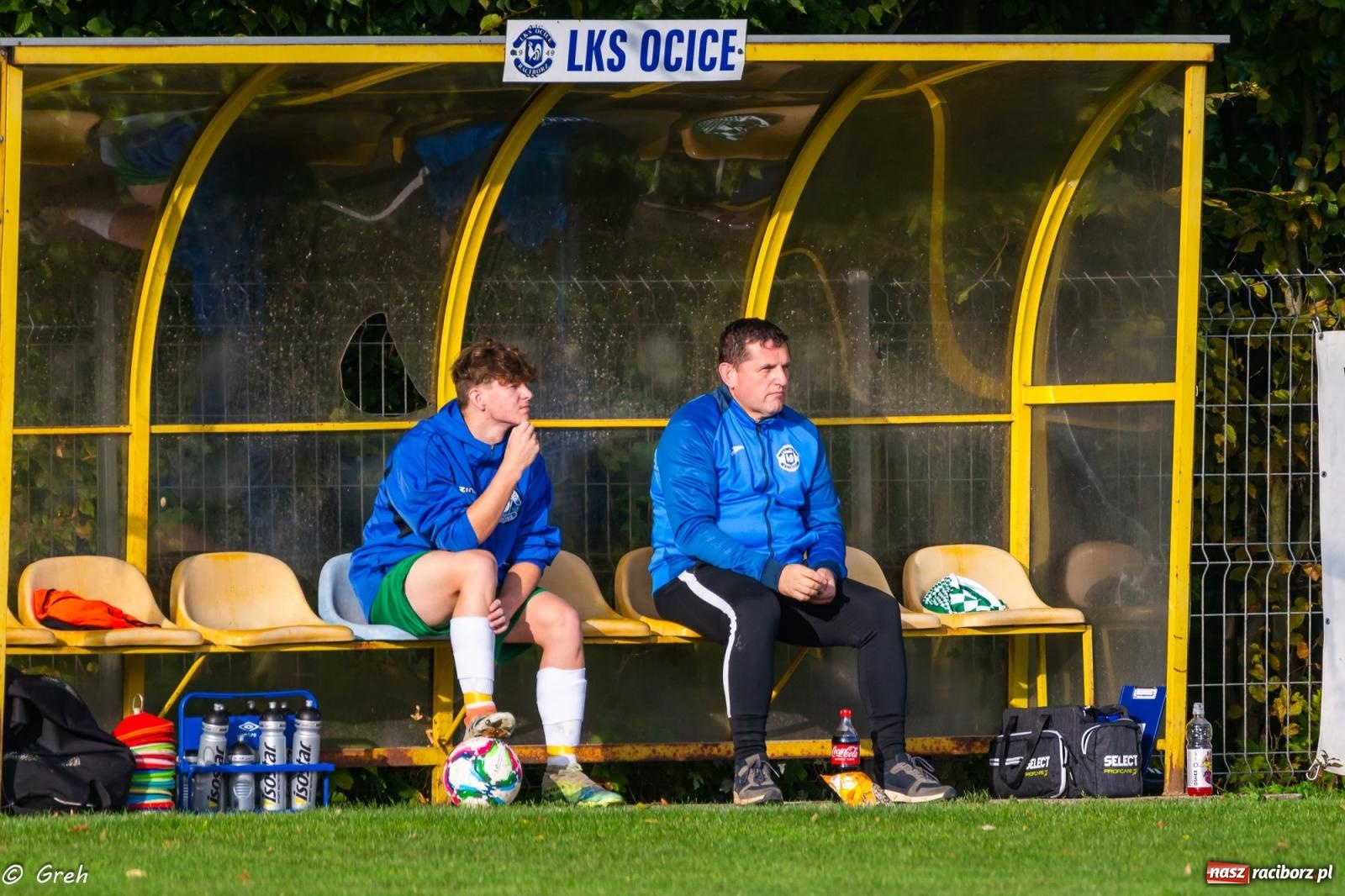 Zdjęcie w galerii na portalu naszraciborz.pl: Wyrównane spotkanie przy Tuwima. Ocice górą [FOTO] wiadomości z regionu
