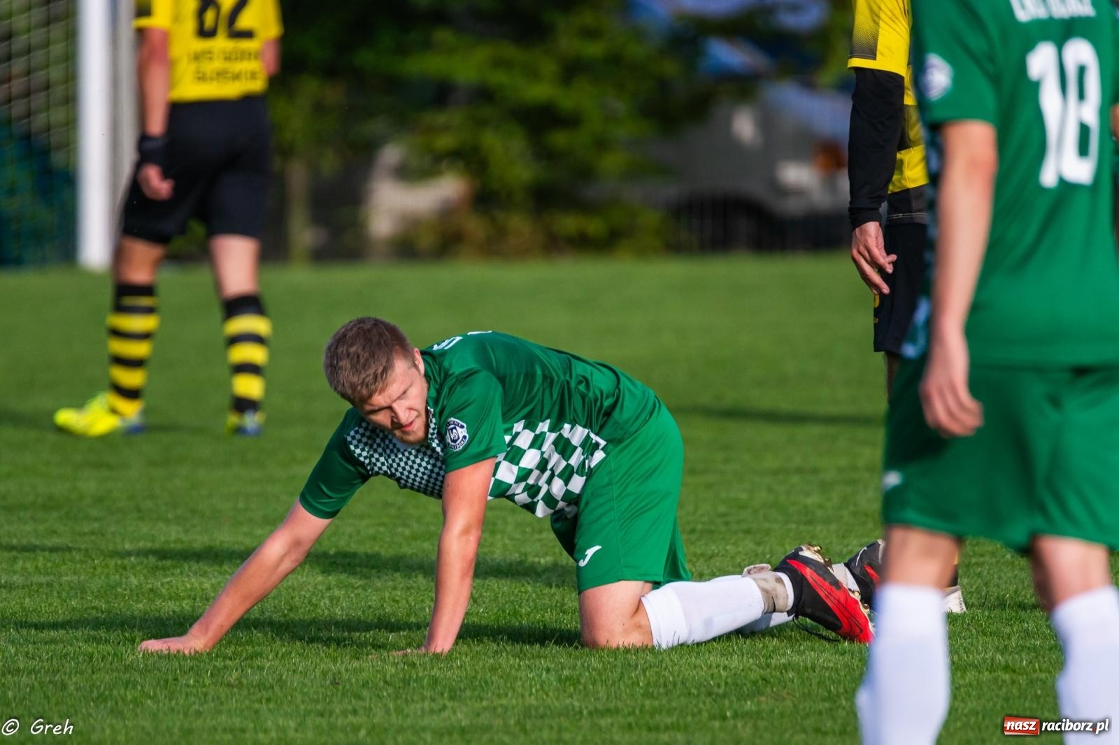 Zdjęcie w galerii na portalu naszraciborz.pl: Wyrównane spotkanie przy Tuwima. Ocice górą [FOTO] wiadomości z regionu