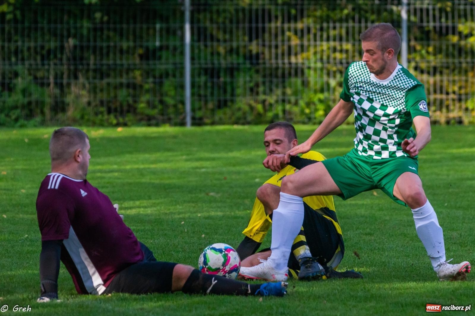 Zdjęcie w galerii na portalu naszraciborz.pl: Wyrównane spotkanie przy Tuwima. Ocice górą [FOTO] wiadomości z regionu