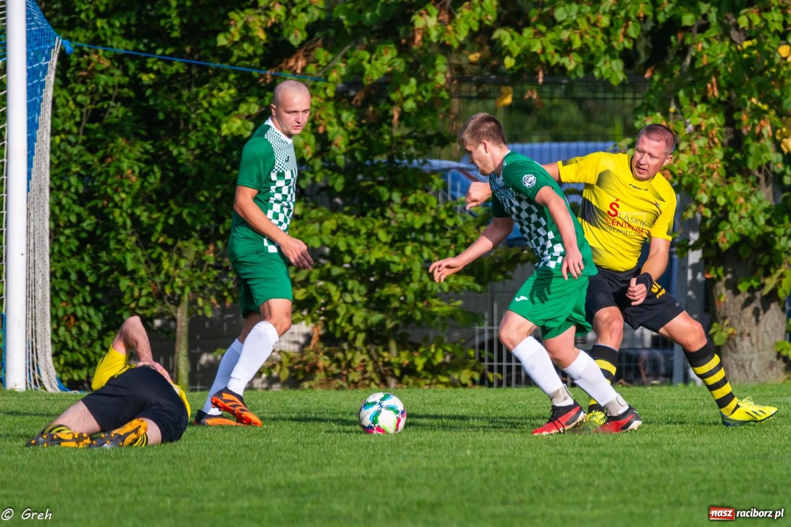 Zdjęcie w galerii na portalu naszraciborz.pl: Wyrównane spotkanie przy Tuwima. Ocice górą [FOTO] wiadomości z regionu