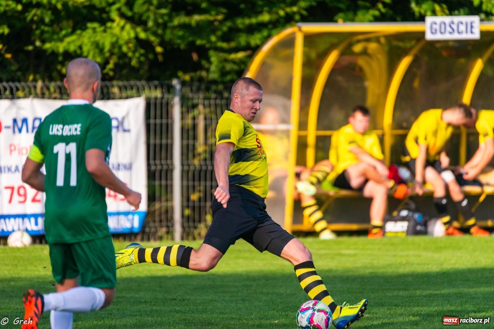 Zdjęcie w galerii na portalu naszraciborz.pl: Wyrównane spotkanie przy Tuwima. Ocice górą [FOTO] wiadomości z regionu