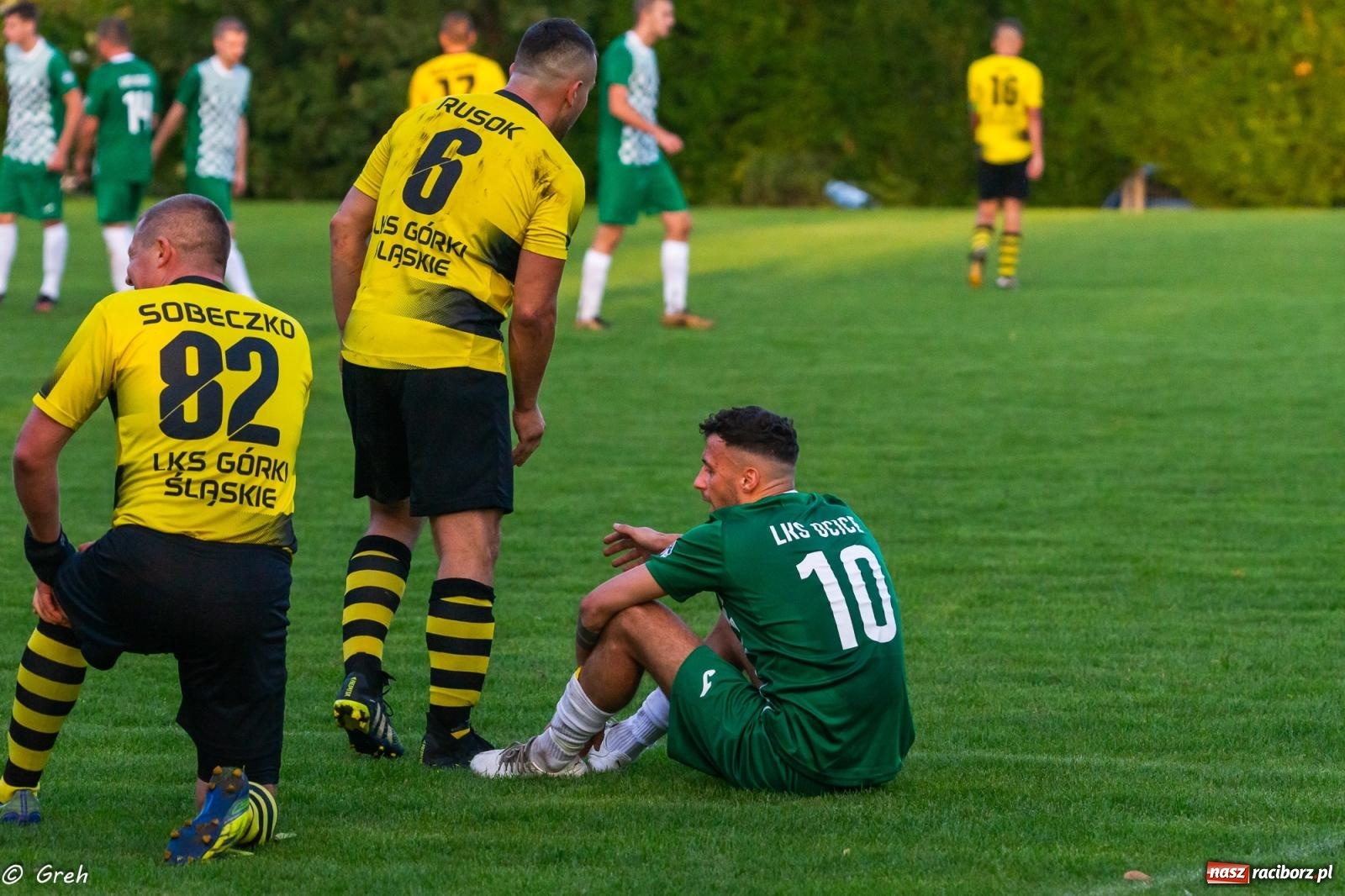 Zdjęcie w galerii na portalu naszraciborz.pl: Wyrównane spotkanie przy Tuwima. Ocice górą [FOTO] wiadomości z regionu