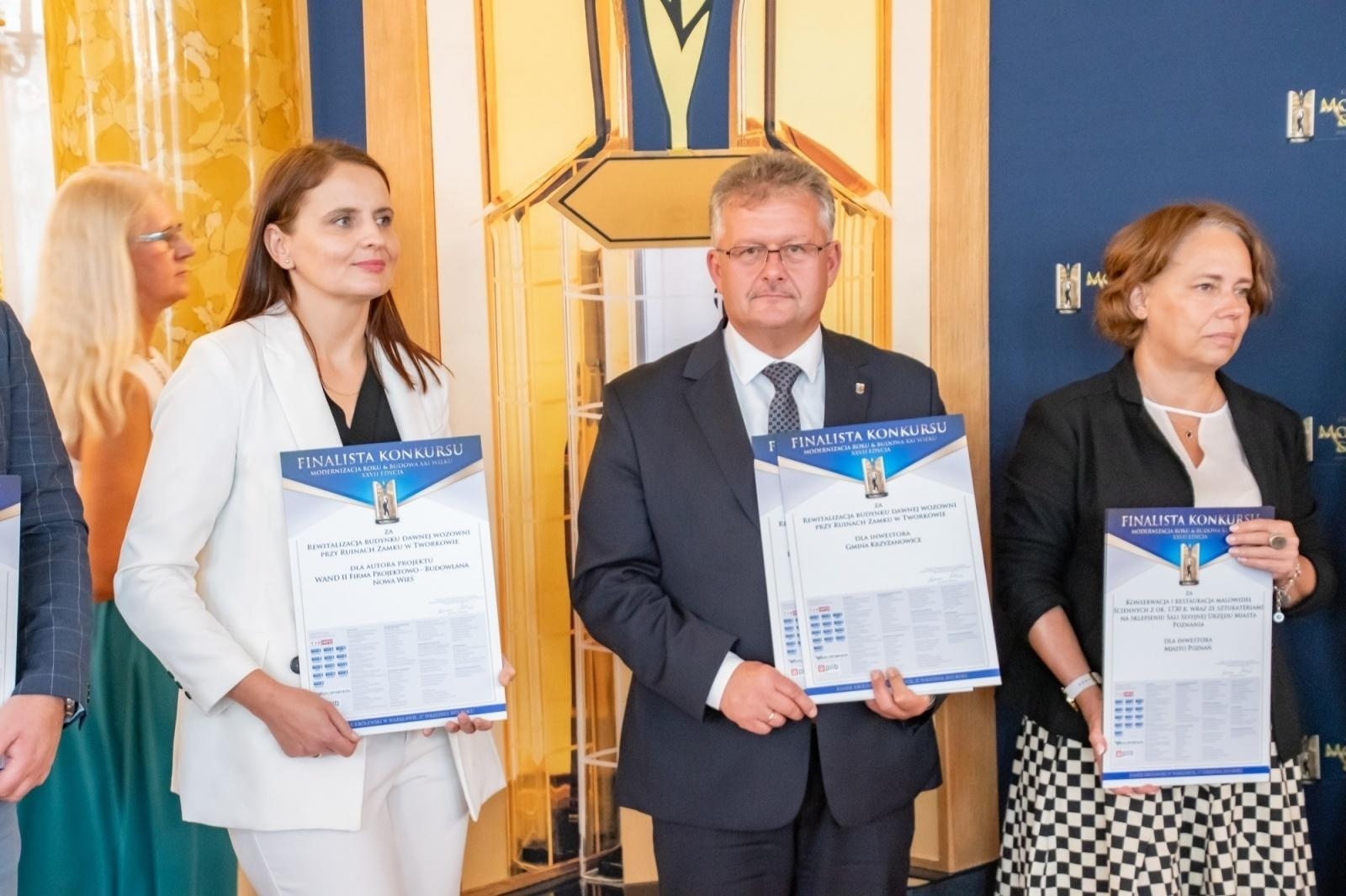 Zdjęcie w galerii na portalu naszraciborz.pl: Nagroda im. prof. Wiktora Zina dla Gminy Krzyżanowice wiadomości z regionu