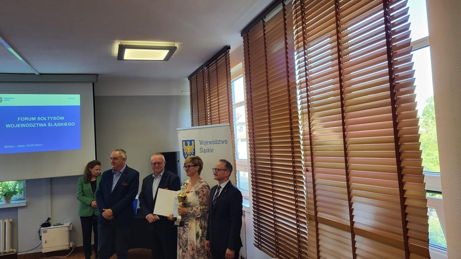 Zdjęcie w galerii na portalu naszraciborz.pl: Piękna wieś województwa śląskiego. Sukces sołtys Wojnowic wiadomości z regionu