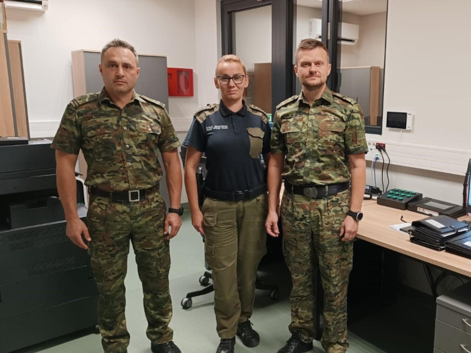 Zdjęcie w galerii na portalu naszraciborz.pl: Śląski Oddział SG z Raciborza ma nową placówkę graniczną wiadomości z regionu