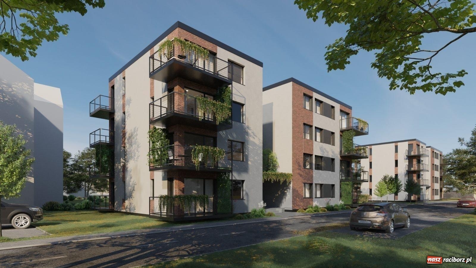 Zdjęcie w galerii na portalu naszraciborz.pl: Ruszyła budowa nowych bloków przy ZK w Raciborzu [FOTO i WIDEO] wiadomości z regionu