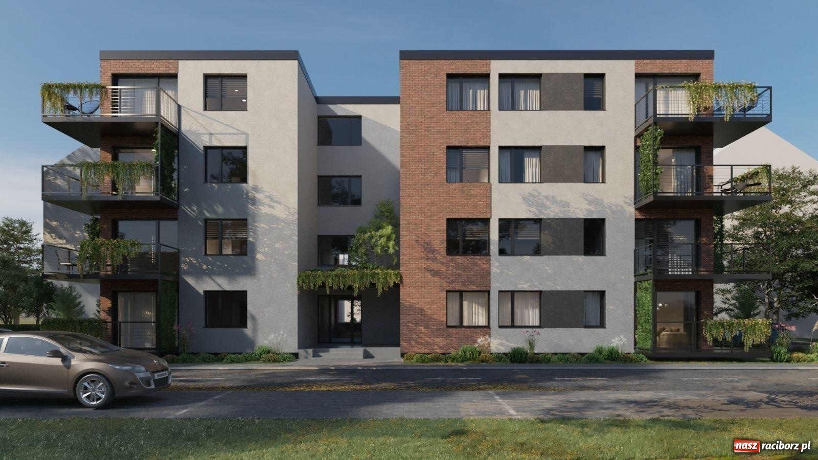 Zdjęcie w galerii na portalu naszraciborz.pl: Ruszyła budowa nowych bloków przy ZK w Raciborzu [FOTO i WIDEO] wiadomości z regionu