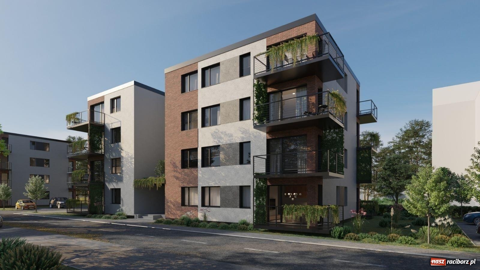 Zdjęcie w galerii na portalu naszraciborz.pl: Ruszyła budowa nowych bloków przy ZK w Raciborzu [FOTO i WIDEO] wiadomości z regionu