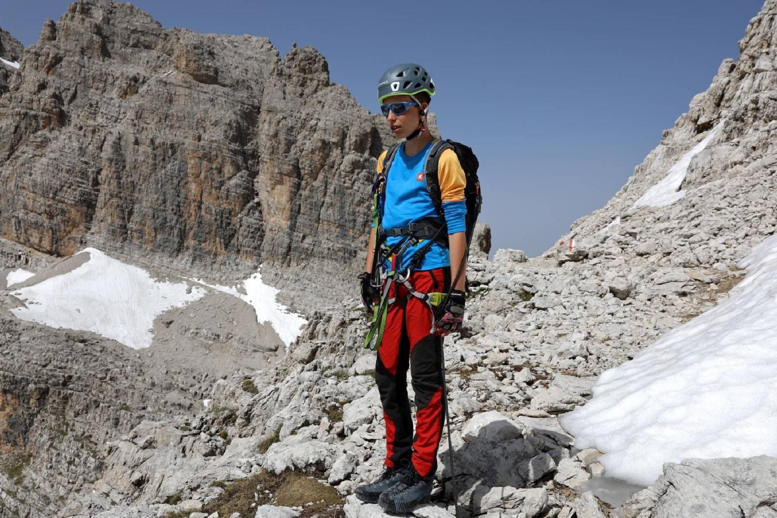 Zdjęcie w galerii na portalu naszraciborz.pl: Mateusz, 13-letni alpinista z Raciborza, wspina się na medal wiadomości z regionu