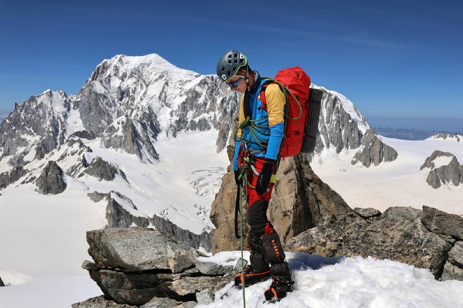 Zdjęcie w galerii na portalu naszraciborz.pl: Mateusz, 13-letni alpinista z Raciborza, wspina się na medal wiadomości z regionu