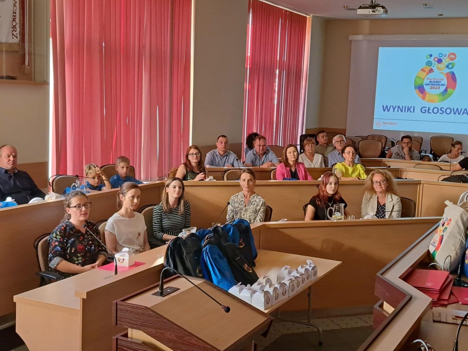 Zdjęcie w galerii na portalu naszraciborz.pl: W ratuszu zaprezentowano wyniki Budżetu Obywatelskiego 2023 wiadomości z regionu
