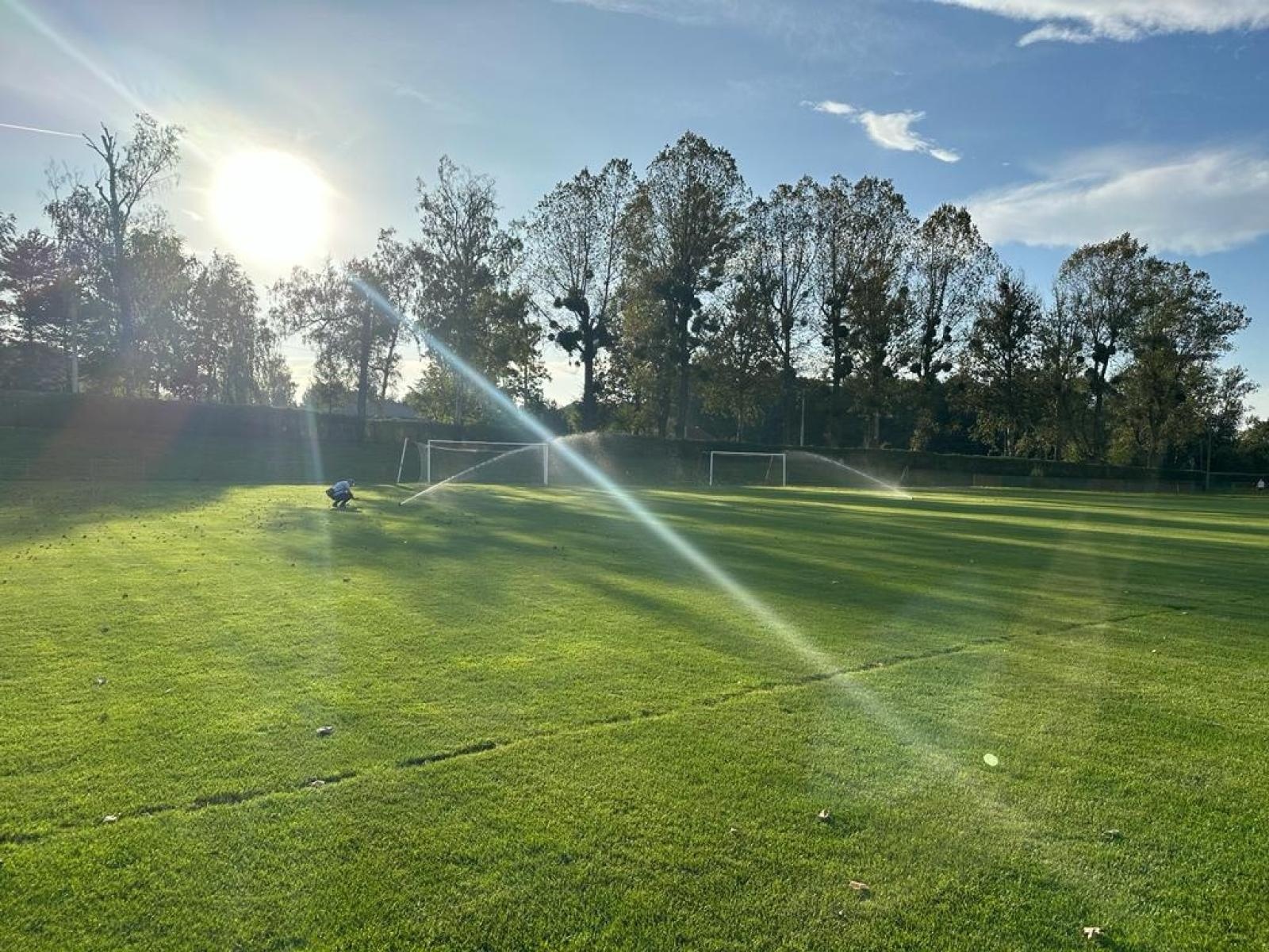 Zdjęcie w galerii na portalu naszraciborz.pl: Lasy Państwowe wspierają kluby. Finał inwestycji w Rudach wiadomości z regionu