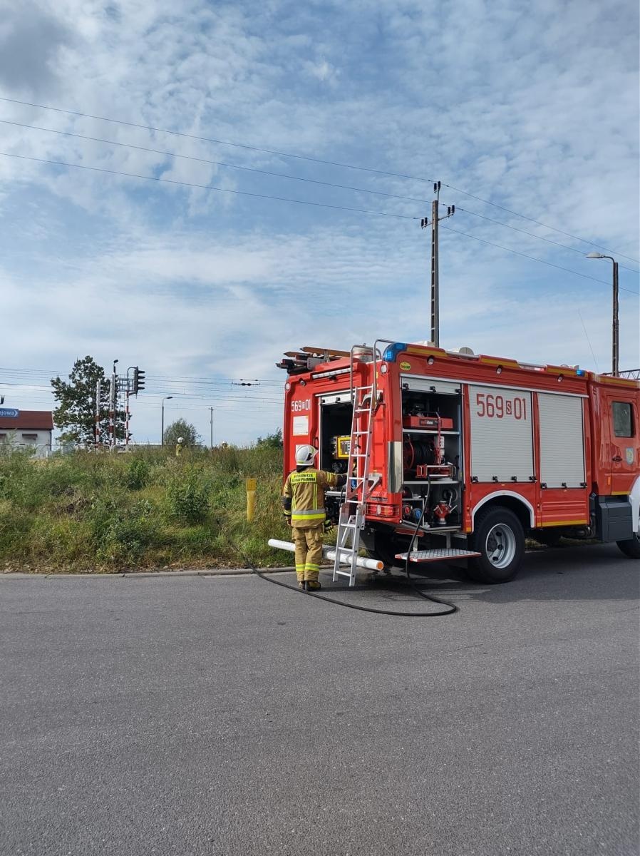 Zdjęcie w galerii na portalu naszraciborz.pl: Raport 998. Pożar w Kuźni, niewybuch w Tworkowie wiadomości z regionu