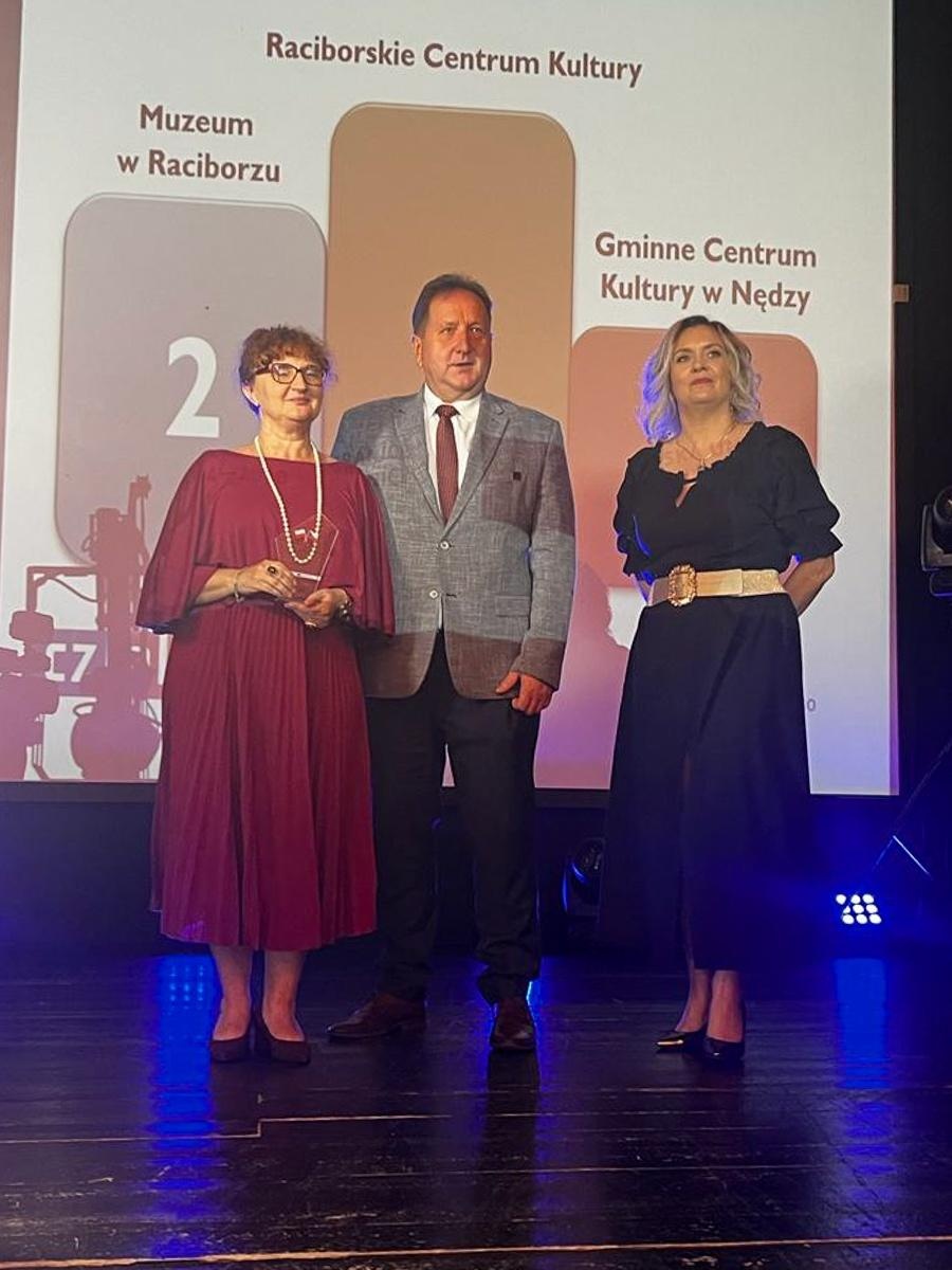 Zdjęcie w galerii na portalu naszraciborz.pl: RCK nagrodzony na gali Euroregionu Silesia wiadomości z regionu