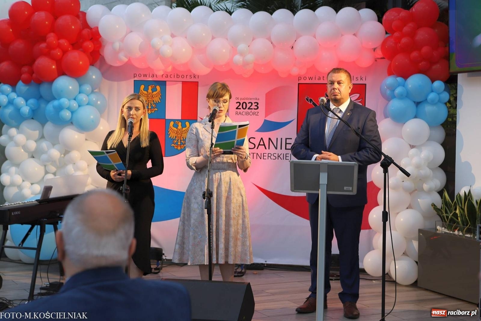 Zdjęcie w galerii na portalu naszraciborz.pl: Powiaty raciborski i nakielski podpisały umowę partnerską wiadomości z regionu