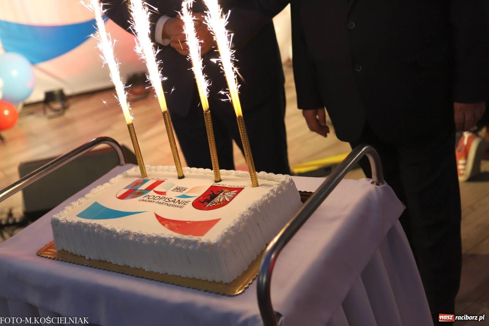 Zdjęcie w galerii na portalu naszraciborz.pl: Powiaty raciborski i nakielski podpisały umowę partnerską wiadomości z regionu