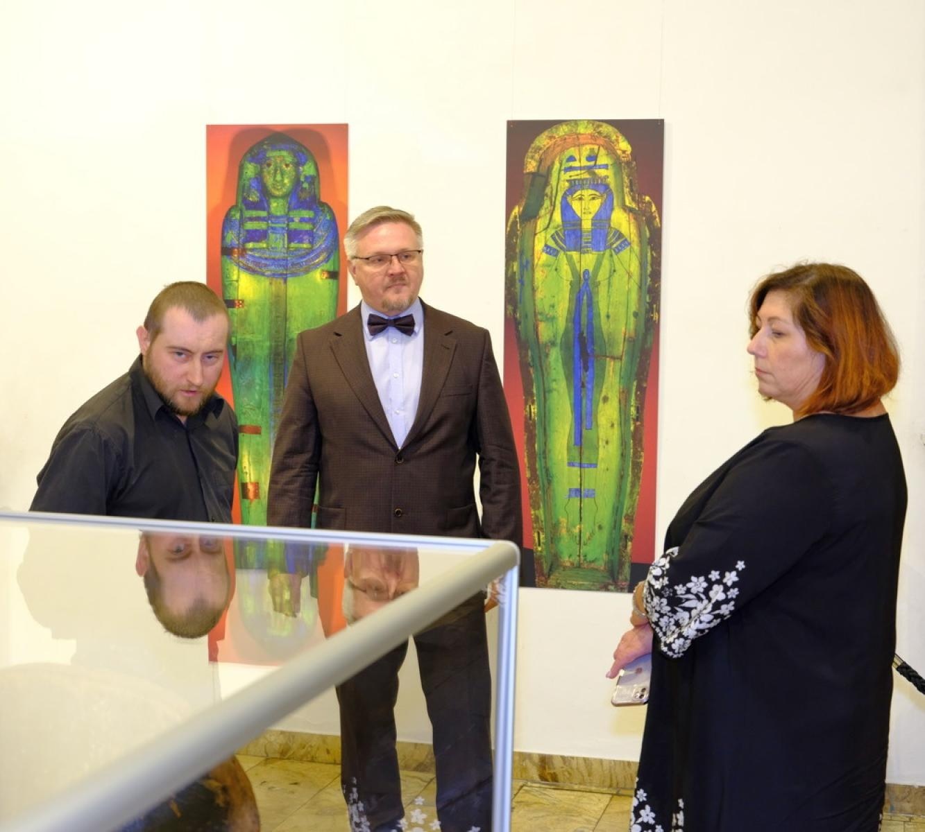 Zdjęcie w galerii na portalu naszraciborz.pl: Tajemnice Starożytnego Egiptu na wystawie w Raciborzu wiadomości z regionu