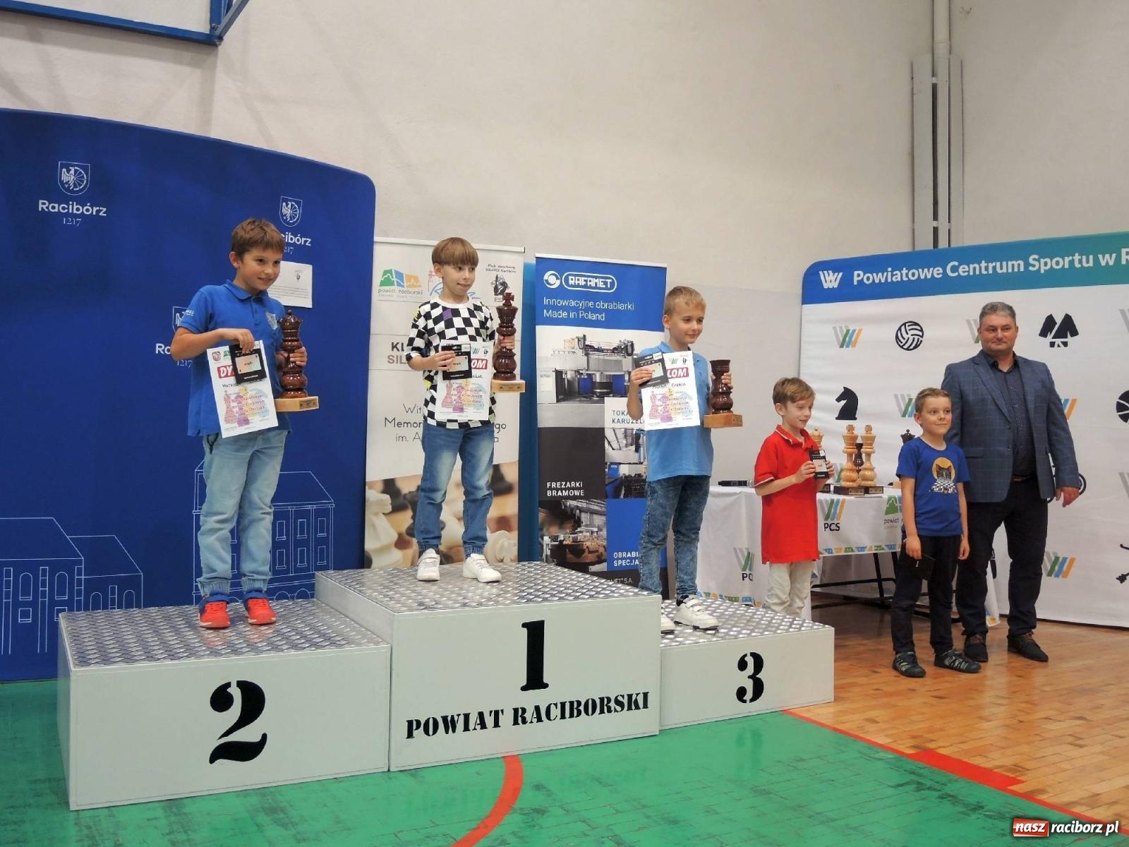 Zdjęcie w galerii na portalu naszraciborz.pl: IV Międzynarodowy Memoriał Szachowy im. Alfreda Chrobaka wiadomości z regionu