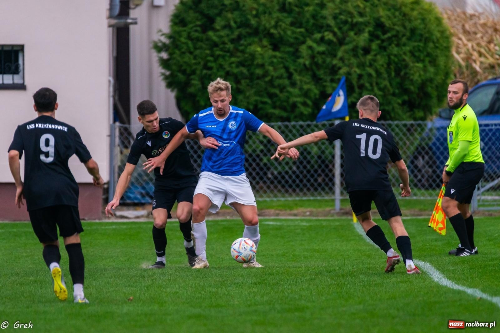Zdjęcie w galerii na portalu naszraciborz.pl: Klasa okręgowa. LKS Krzyżanowice znów zwycięski [FOTO] wiadomości z regionu
