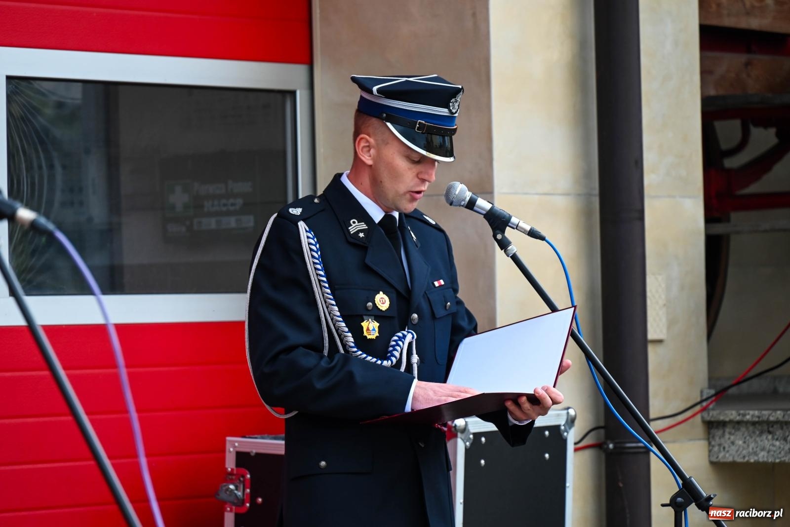 Zdjęcie w galerii na portalu naszraciborz.pl: Nowa łódź dla OSP Krzyżanowice wiadomości z regionu