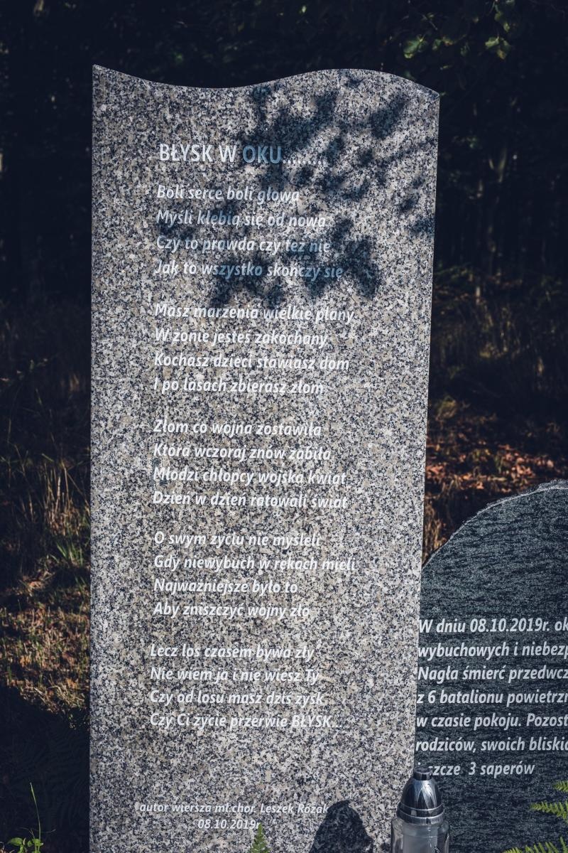 Zdjęcie w galerii na portalu naszraciborz.pl: W Kuźni Raciborskiej uczczono pamięć saperów wiadomości z regionu