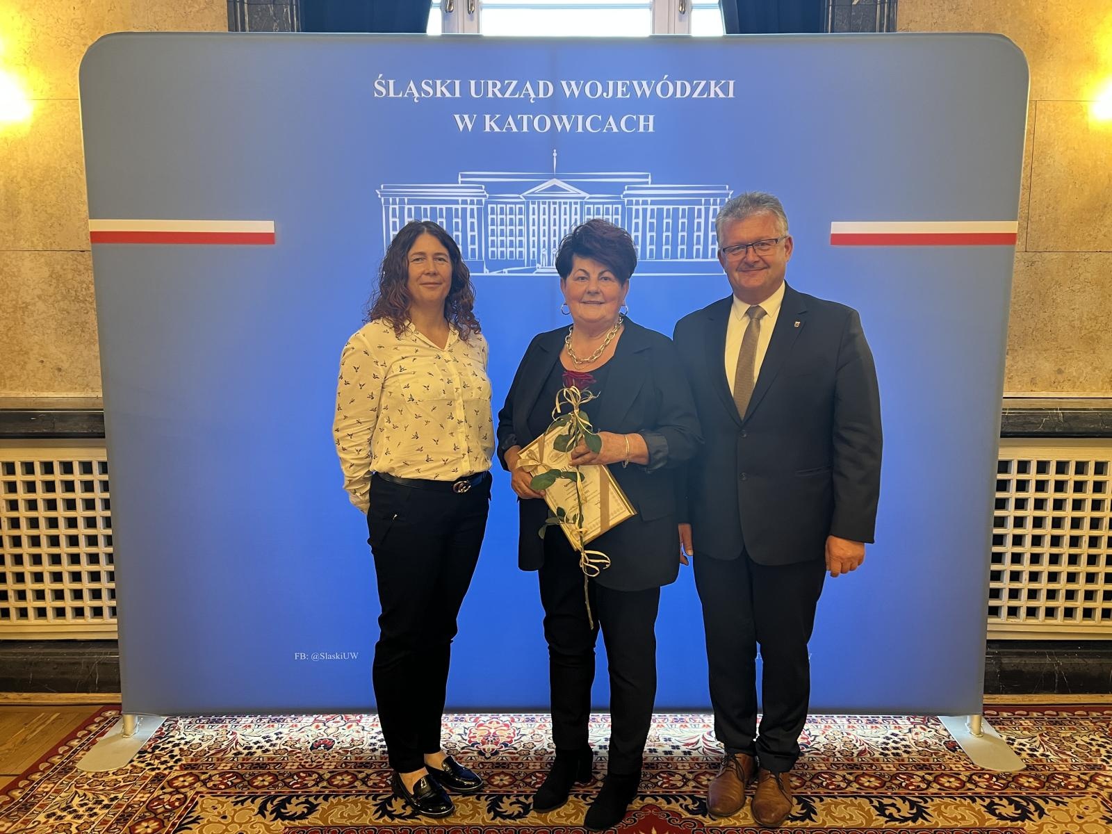 Zdjęcie w galerii na portalu naszraciborz.pl:  Agnieszka Tomas z Krzyżanowic Aktywną Seniorką wiadomości z regionu