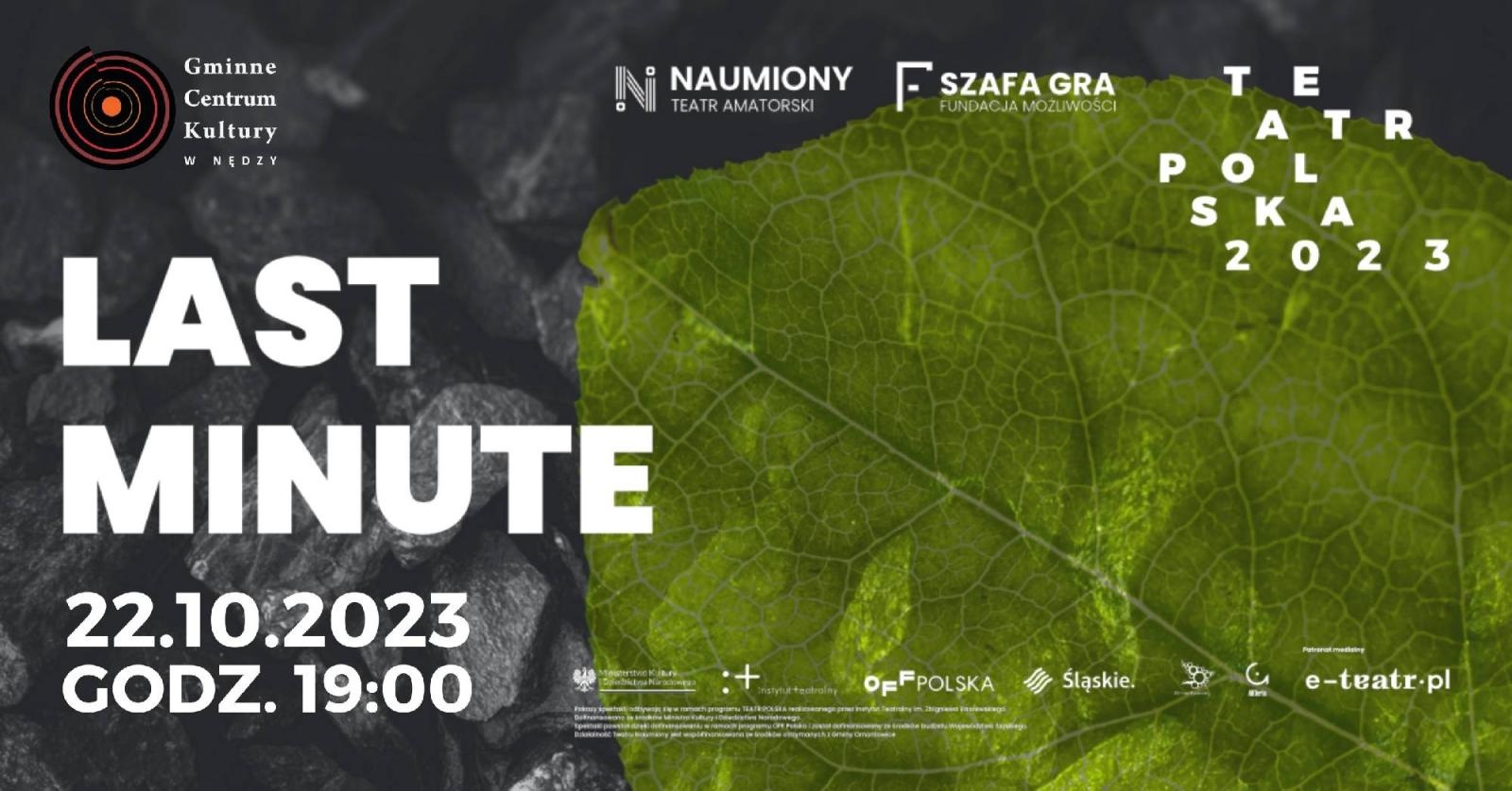 Zdjęcie w galerii na portalu naszraciborz.pl: Last minute. Teatr Naumiony zagra w Nędzy wiadomości z regionu