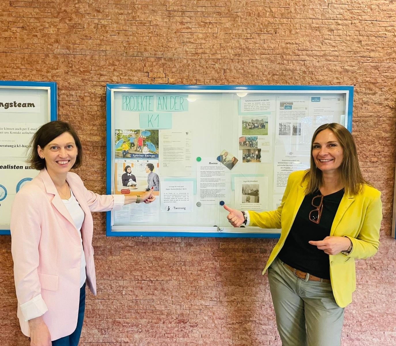 Zdjęcie w galerii na portalu naszraciborz.pl: Nauczyciele Ekonomika z wizytą w niemieckiej szkole Kaufmannschule 1 w Hagen. wiadomości z regionu