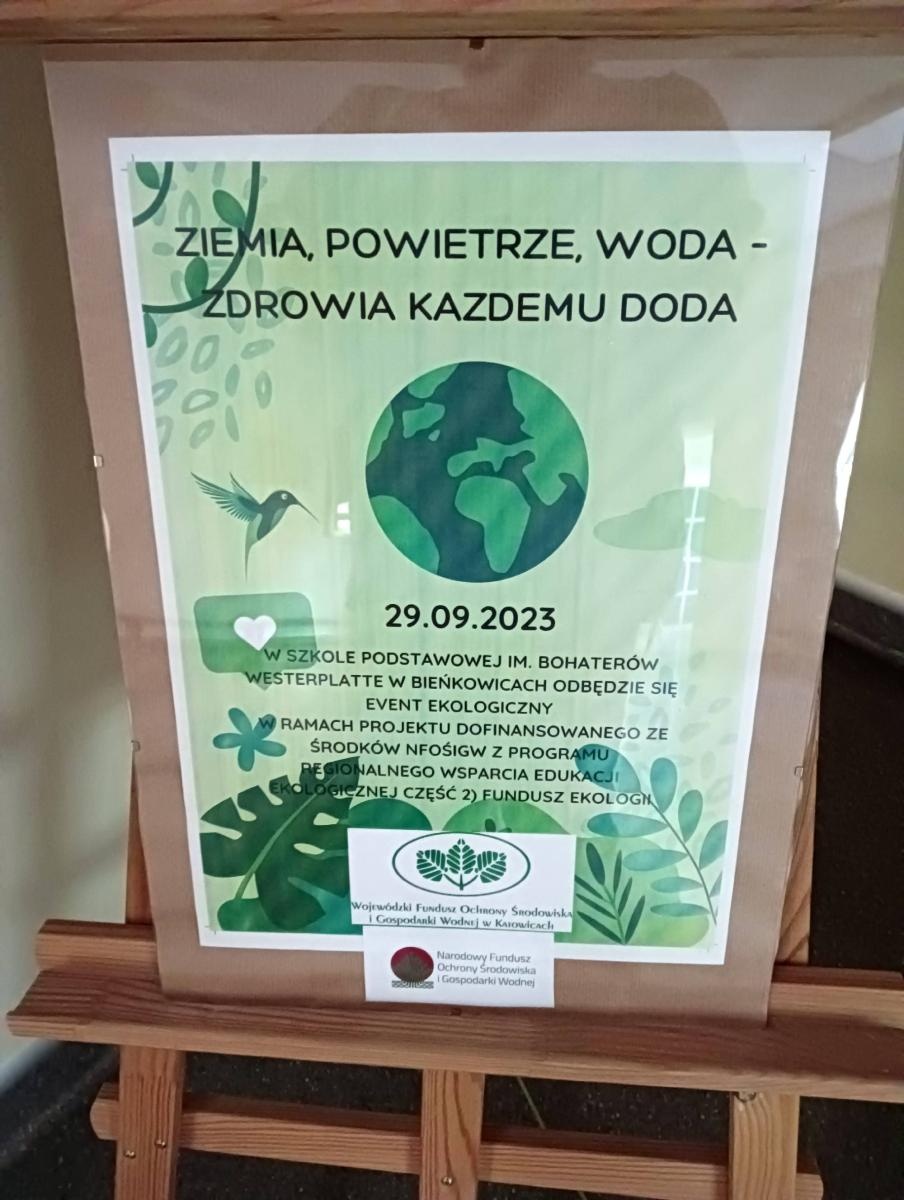 Zdjęcie w galerii na portalu naszraciborz.pl: Ziemia, powietrze, woda. Projekt w Bieńkowicach wiadomości z regionu
